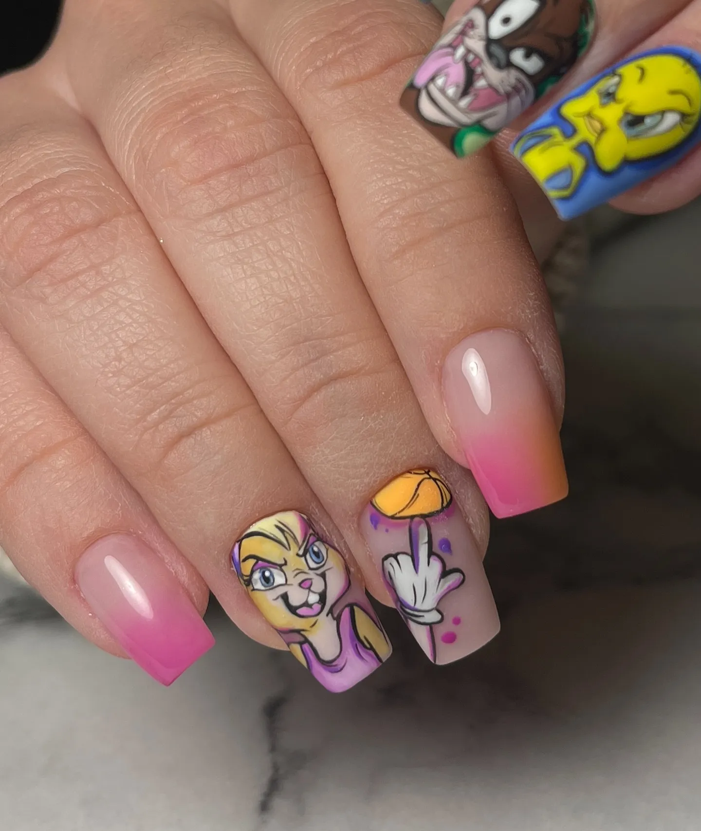 French Nail Design 19 — ImagiNails Zürich