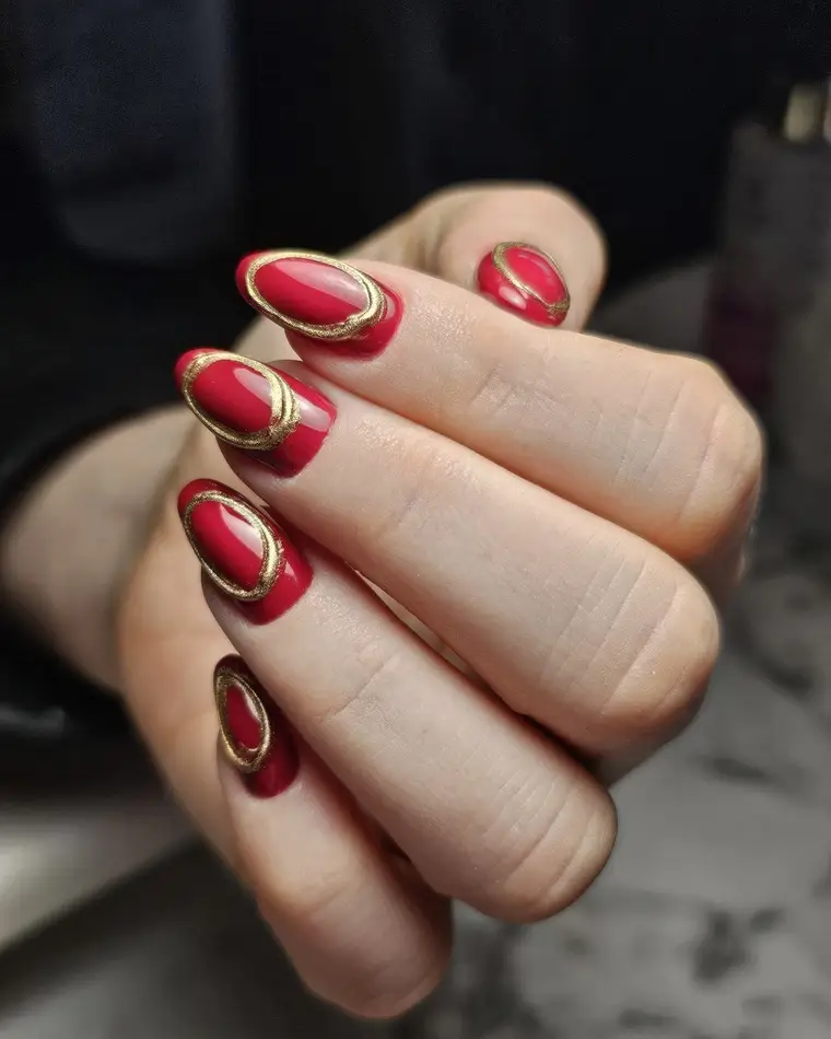 CAT EYE — handgemaltes Nageldesign, ImagiNails Zürich