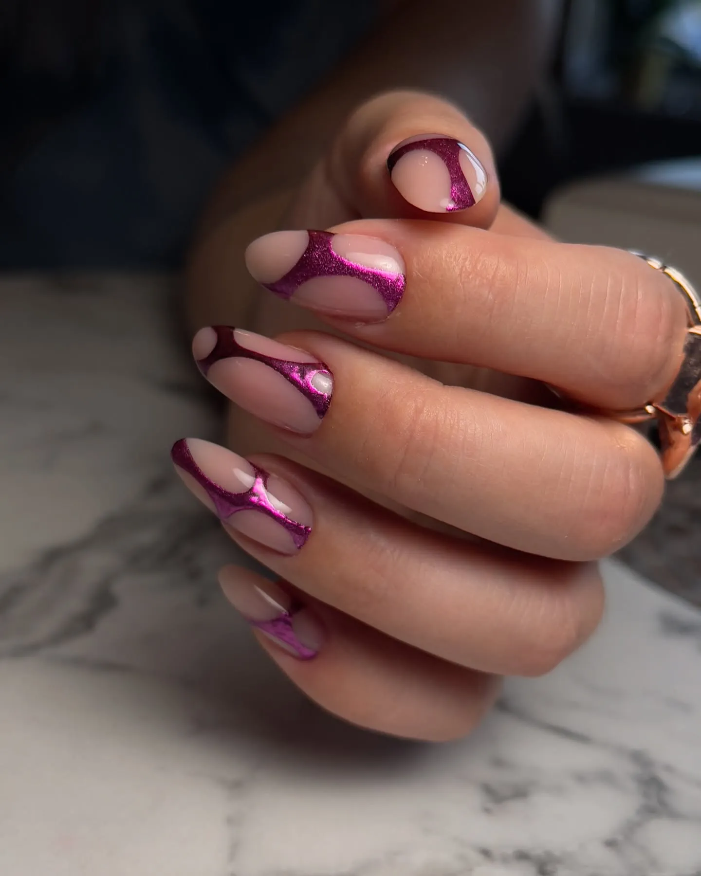 Ombré Nail Design 13 — ImagiNails Zürich