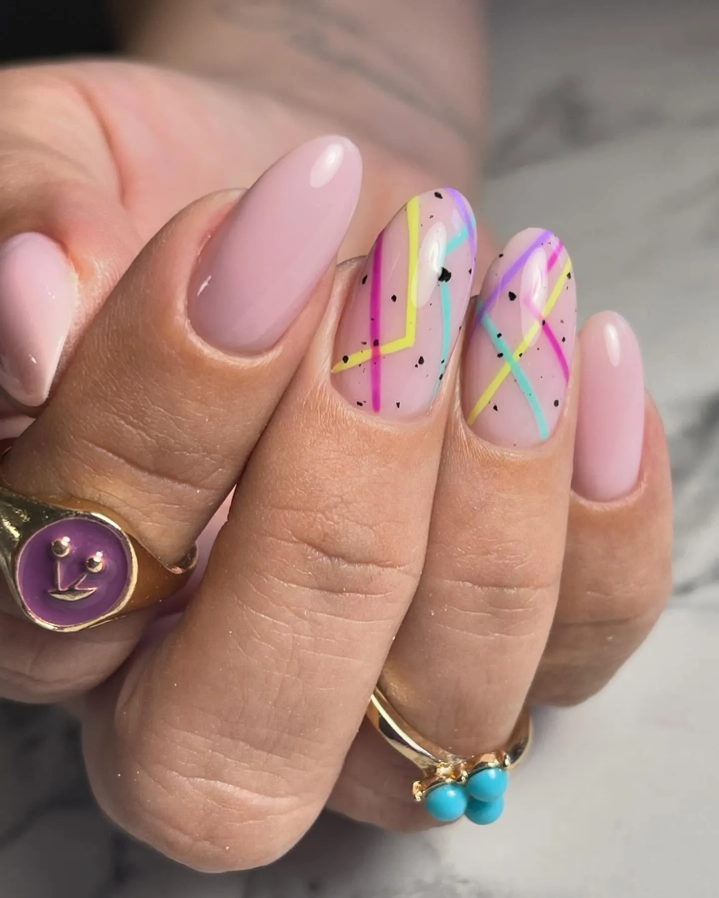 Gel Nail Design 12 — ImagiNails Zürich