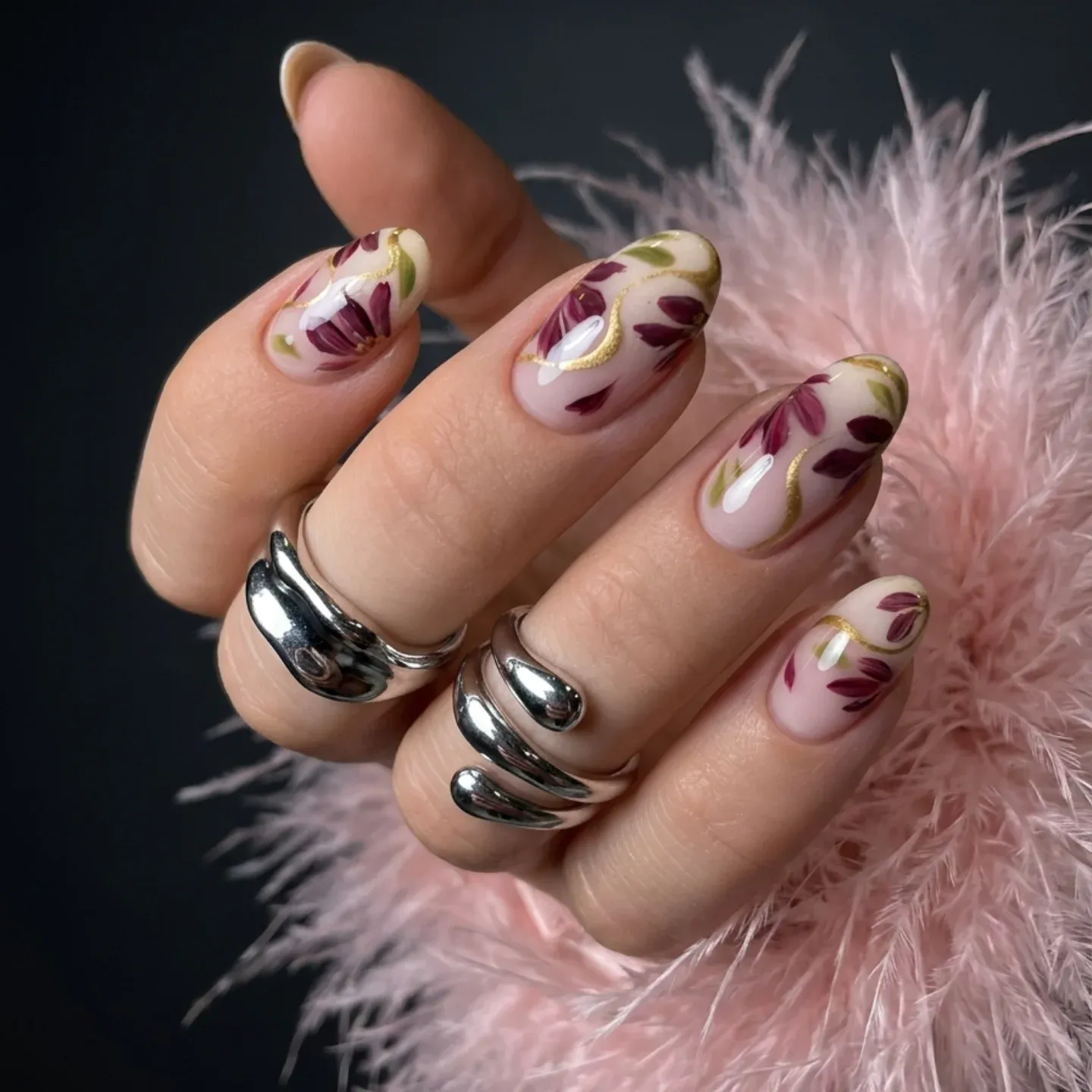 Glitter Nail Design 11 — ImagiNails Zürich