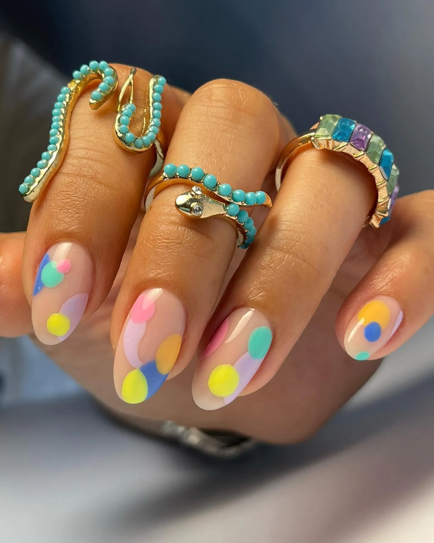 Dipping Powder Nail Design 2 — ImagiNails Zürich