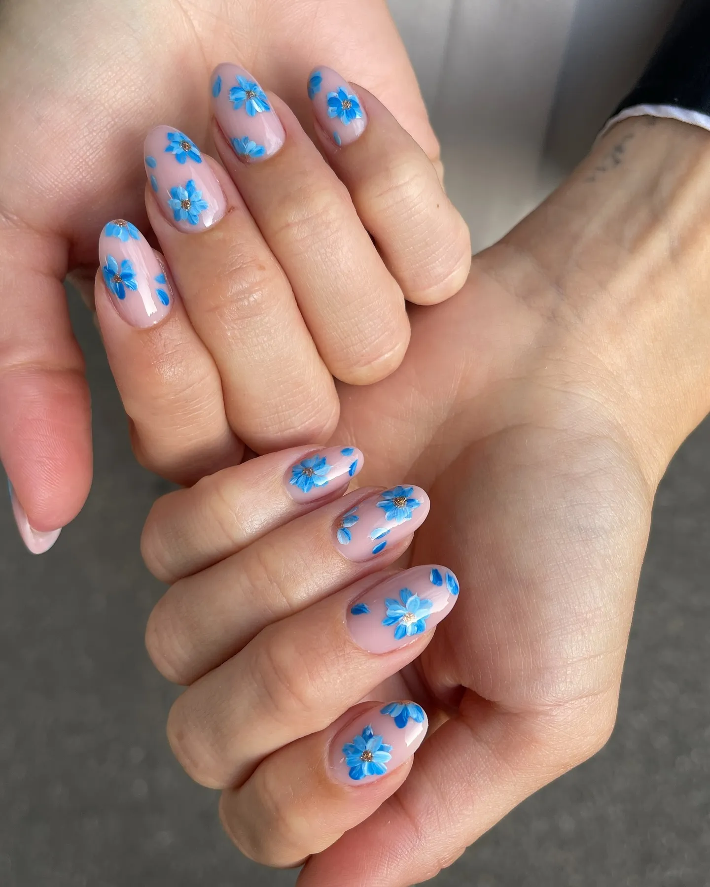 Dipping Powder Nail Design 4 — ImagiNails Zürich